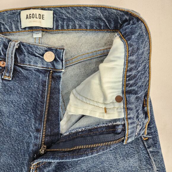 Agolde Wilder High Rise Straight 23 - Picture 5 of 10